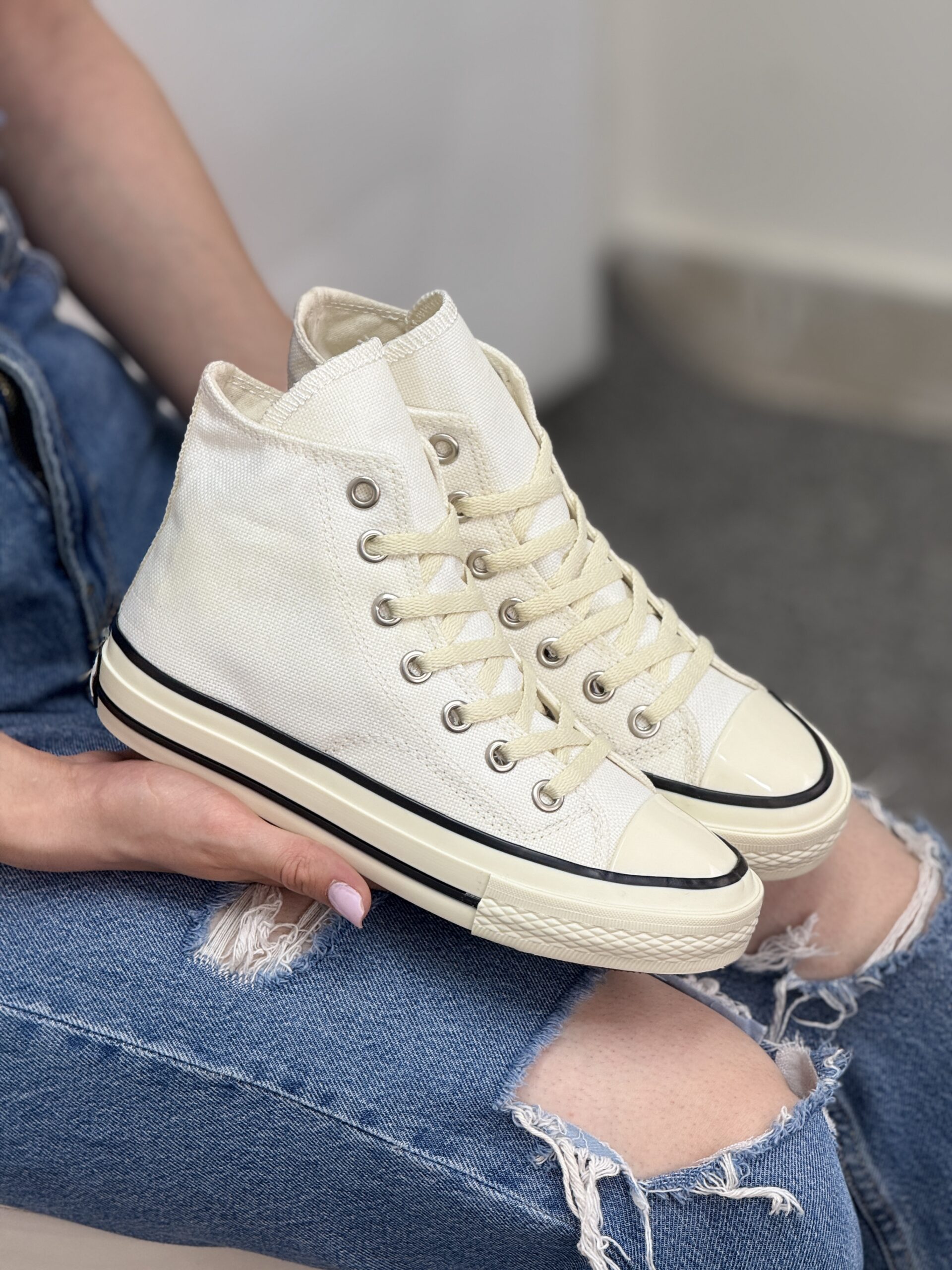 آل استار ساق بلند سفید بلک لاین 3