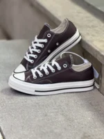کانورس ساق کوتاه قهوه ای - Converse Chuck 70 low brown - Image 4
